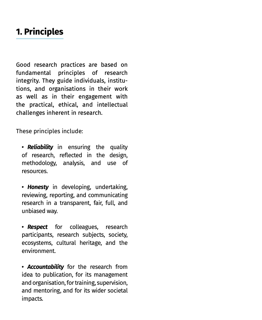 European Code of Conduct for Research Integrity (2023 revision)