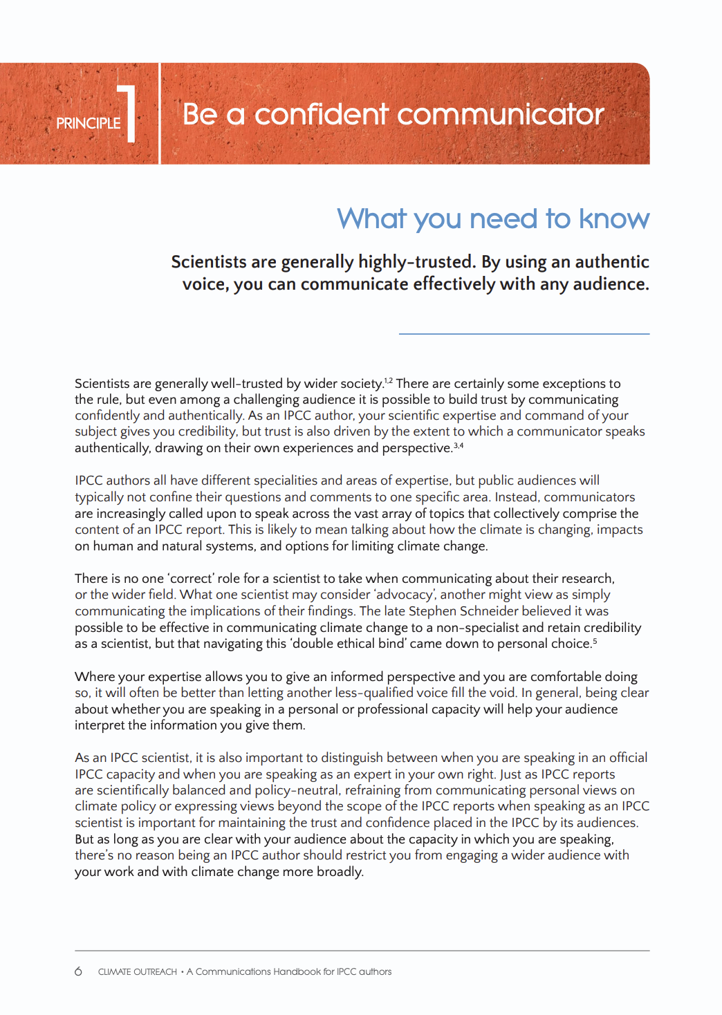 Communications Handbook for IPCC Scientists