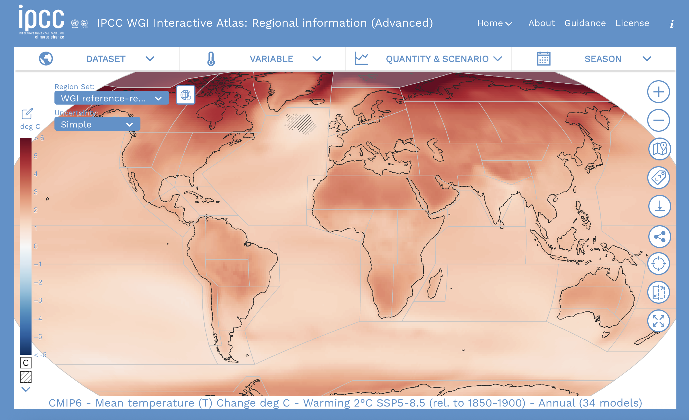 IPCC Interactive Atlas