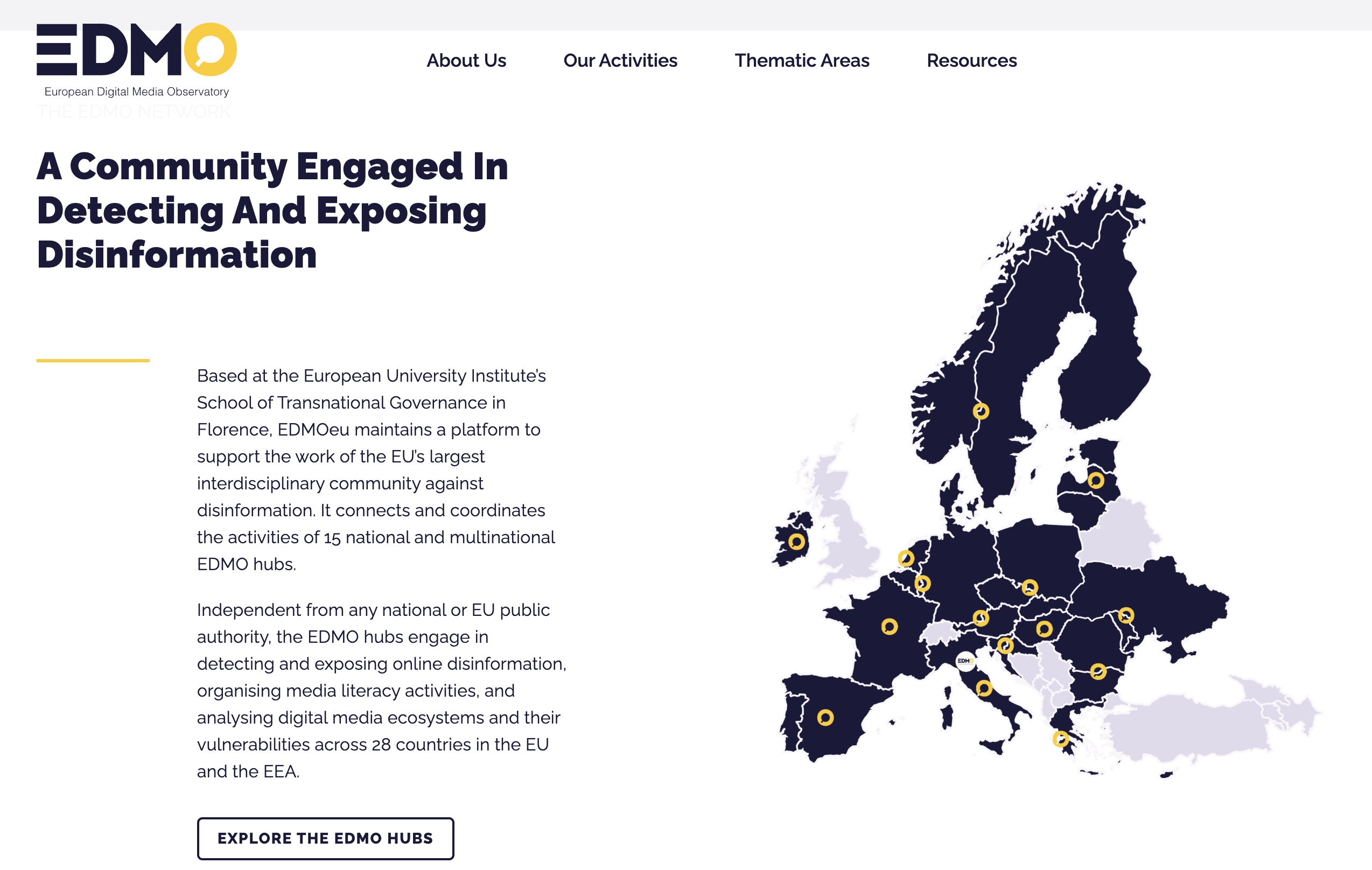 EDMO – European Digital Media Observatory