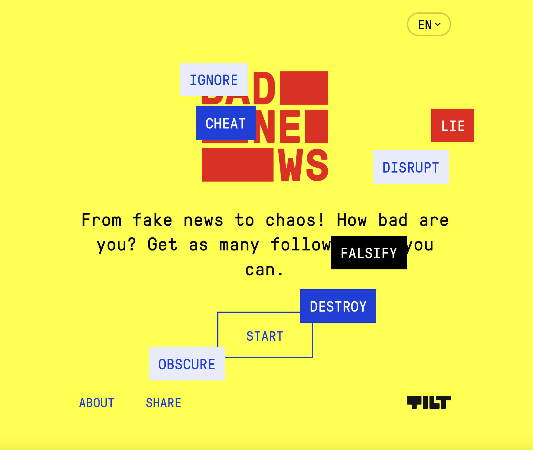 Bad News Game