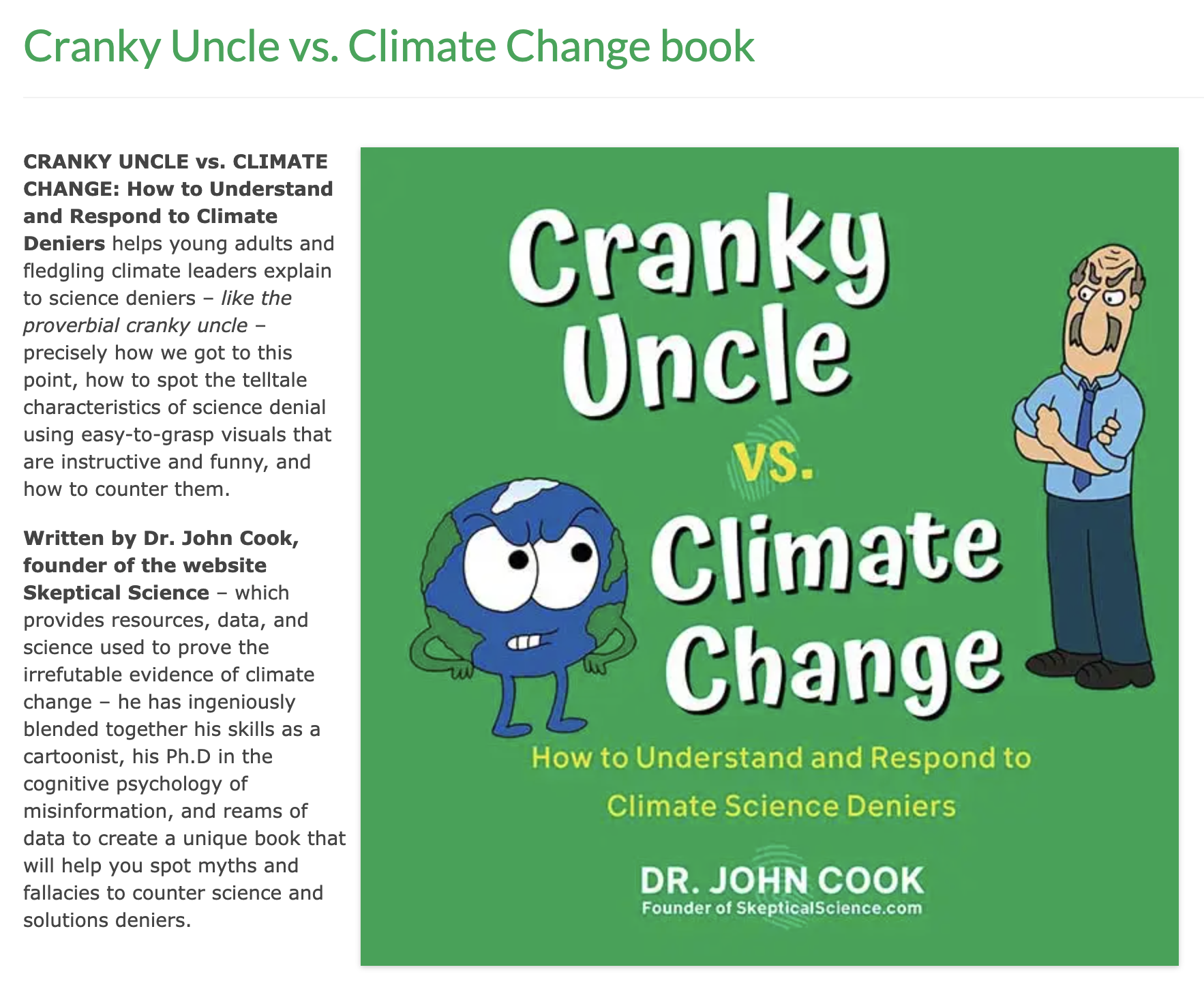 Cranky Uncle Game